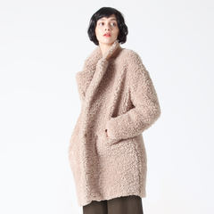 Double Breasted Fluffy Teddy Bear Coat