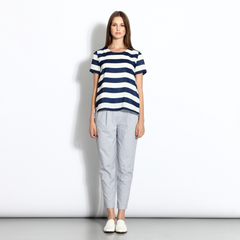 Ankle grazer trousers