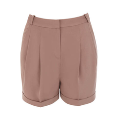 High Waisted Tailored Shorts