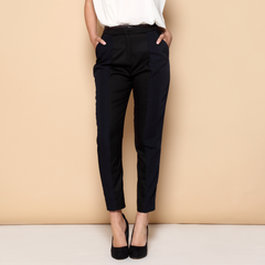 Two Tone Peg Leg Trousers
