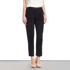 Straight Legs Trousers in Navy